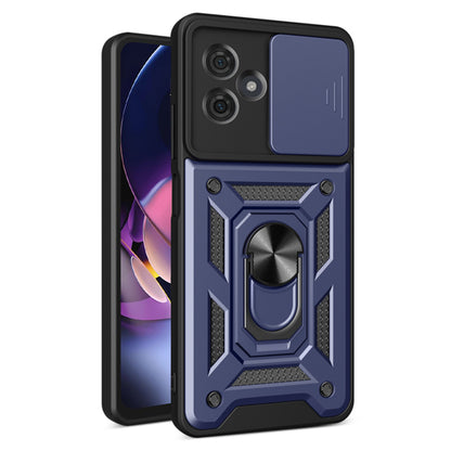 Husa de protectie Techsuit CamShield Series compatibila cu Motorola Moto G64, acoperire spate, albastru