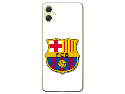 Husa Silicon HQCover compatibila cu Samsung Galaxy A14 5G, model Fotbal FCB, rezistenta la socuri si zgarieturi, SP1M00001