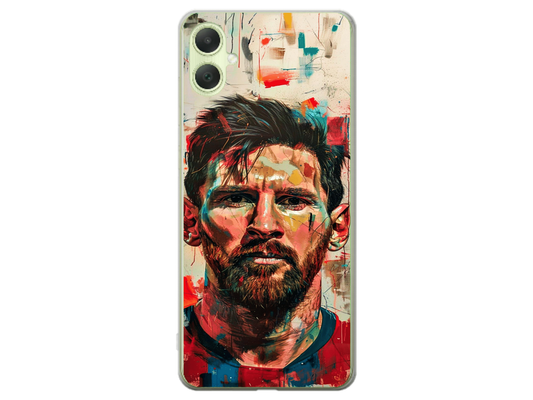 Husa Silicon HQCover compatibila cu Samsung Galaxy A31, model Messi v2, rezistenta la socuri si zgarieturi, SP1M00007