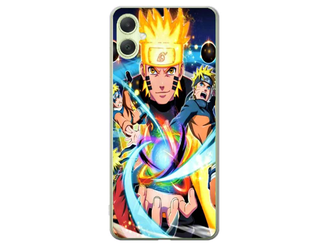 Husa Silicon HQCover compatibila cu Samsung Galaxy A05, model Naruto v1, rezistenta la socuri si zgarieturi, SP1M00020