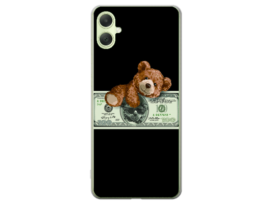 Husa Silicon HQCover compatibila cu Samsung Galaxy A14 5G, model Urs Cool v2, rezistenta la socuri si zgarieturi, SP1M00034