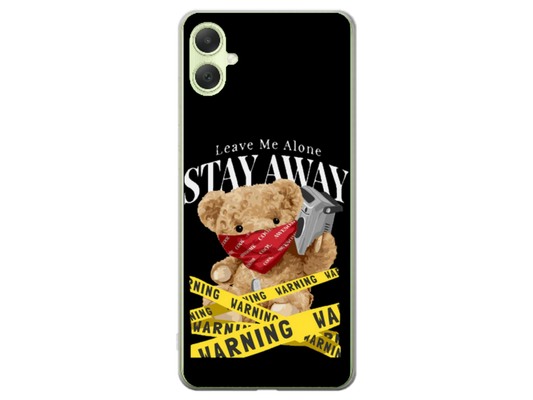 Husa Silicon HQCover compatibila cu Samsung Galaxy A05, model Urs Cool v3, rezistenta la socuri si zgarieturi, SP1M00036