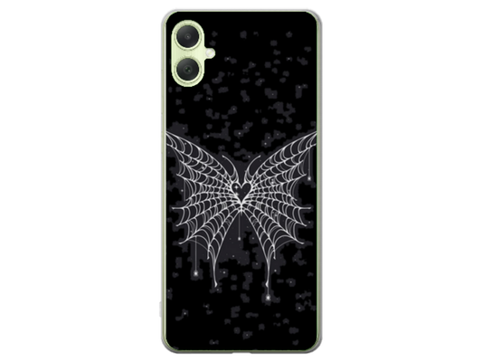 Husa Silicon HQCover compatibila cu Samsung Galaxy A31, model Butterfly, rezistenta la socuri si zgarieturi, SP1M00038