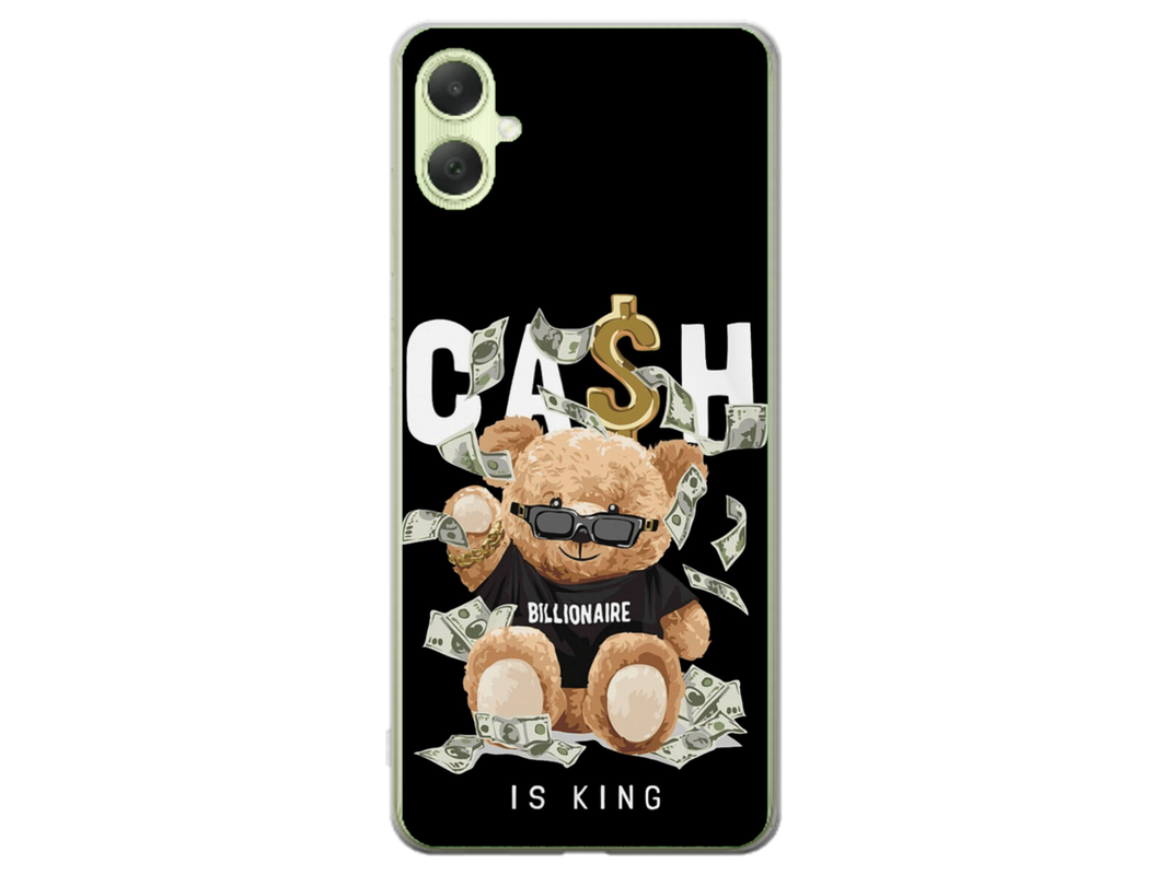 Husa Silicon HQCover compatibila cu Samsung Galaxy A31, model Urs Cool V5, rezistenta la socuri si zgarieturi, SP1M00050