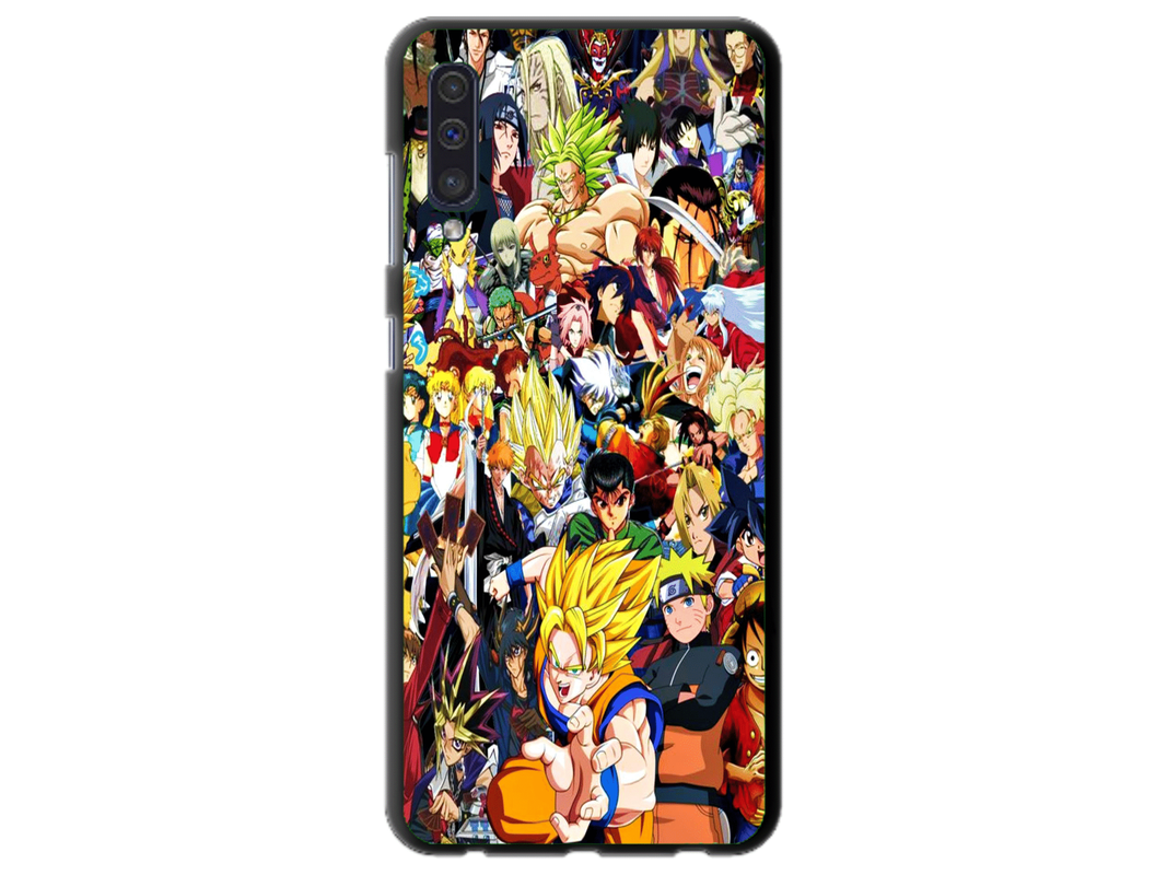 Husa Silicon HQCover compatibila cu Samsung Galaxy A30s, model Anime v1, rezistenta la socuri si zgarieturi, SP1M00013