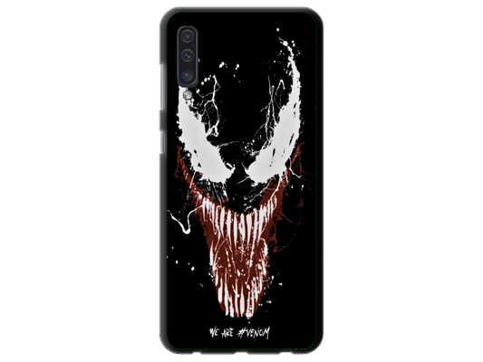 Husa Silicon HQCover compatibila cu Samsung Galaxy A50, model Venom v1, rezistenta la socuri si zgarieturi, SP1M00024