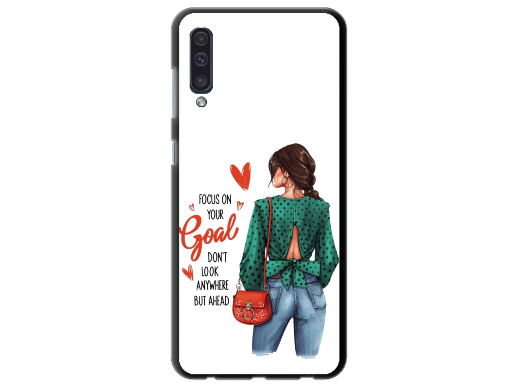 Husa Silicon HQCover compatibila cu Samsung Galaxy A20s, model Look Ahead, rezistenta la socuri si zgarieturi, SP1M00032