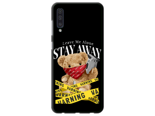 Husa Silicon HQCover compatibila cu Samsung Galaxy A50, model Urs Cool v3, rezistenta la socuri si zgarieturi, SP1M00036