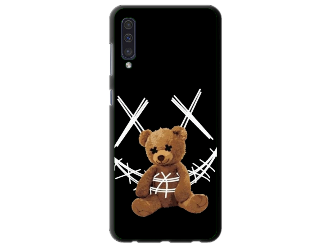 Husa Silicon HQCover compatibila cu Samsung Galaxy A20s, model Urs Cool v4, rezistenta la socuri si zgarieturi, SP1M00037