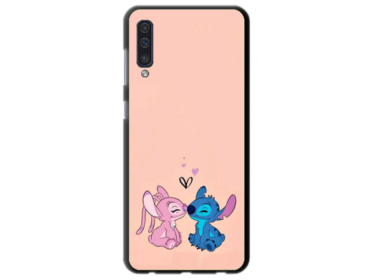 Husa Silicon HQCover compatibila cu Samsung Galaxy A50, model Stitch v9, rezistenta la socuri si zgarieturi, SP1M00040