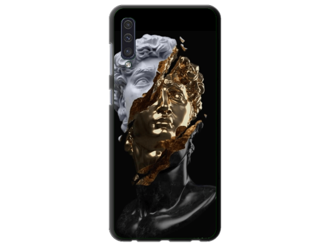 Husa Silicon HQCover compatibila cu Samsung Galaxy A20s, model Statuie, rezistenta la socuri si zgarieturi, SP1M00046