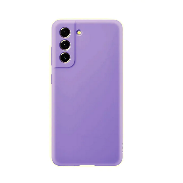 Husa de protectie Silicon compatibila cu Samsung Galaxy A32 5G, mov, rezistenta la socuri, tip carcasa, interior microfibra