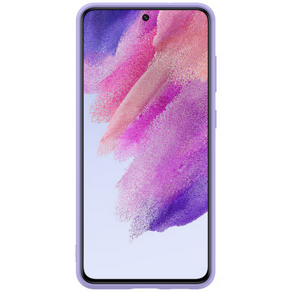 Husa de protectie Silicon compatibila cu Samsung Galaxy A53, mov, rezistenta la socuri, tip carcasa, interior microfibra