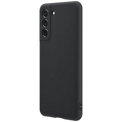 Husa de protectie Silicon compatibila cu Samsung Galaxy A52 4G, neagra, rezistenta la socuri, tip carcasa, interior microfibra