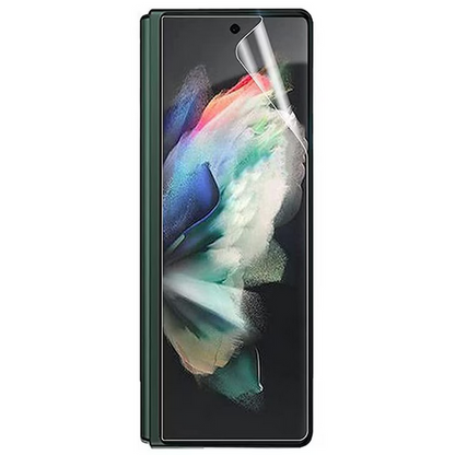 Folie de protectie transparenta 360 ATX compatibila cu Samsung Galaxy Z FOLD5, rezistenta la socuri, rezistenta la zgarieturi, acoperire 360