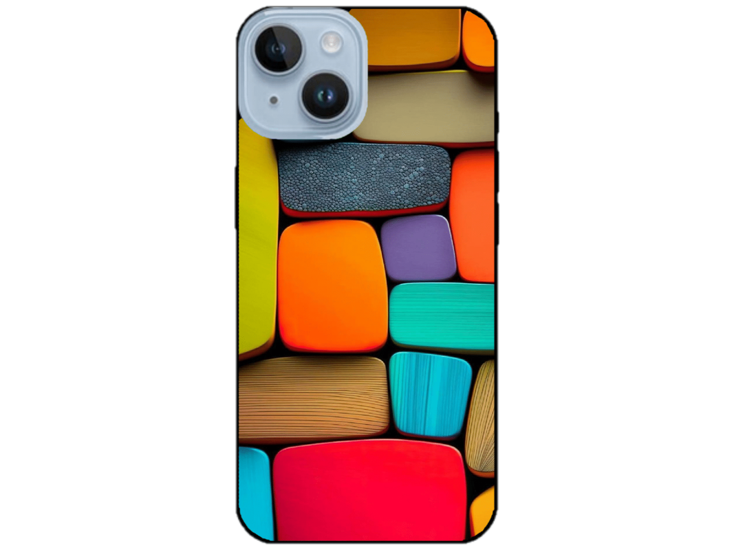 Skin Mozaic 9, compatibil cu Apple iPhone 15, M0035