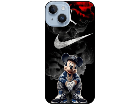 Skin Mouse Jordan, compatibil cu Apple iPhone 15, M0049