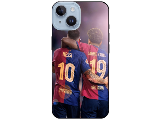 Skin Messi si Yamal, compatibil cu Apple iPhone 14, M0074