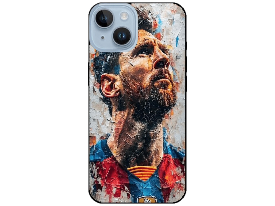 Skin Messi 1, compatibil cu Apple iPhone 15, M0077