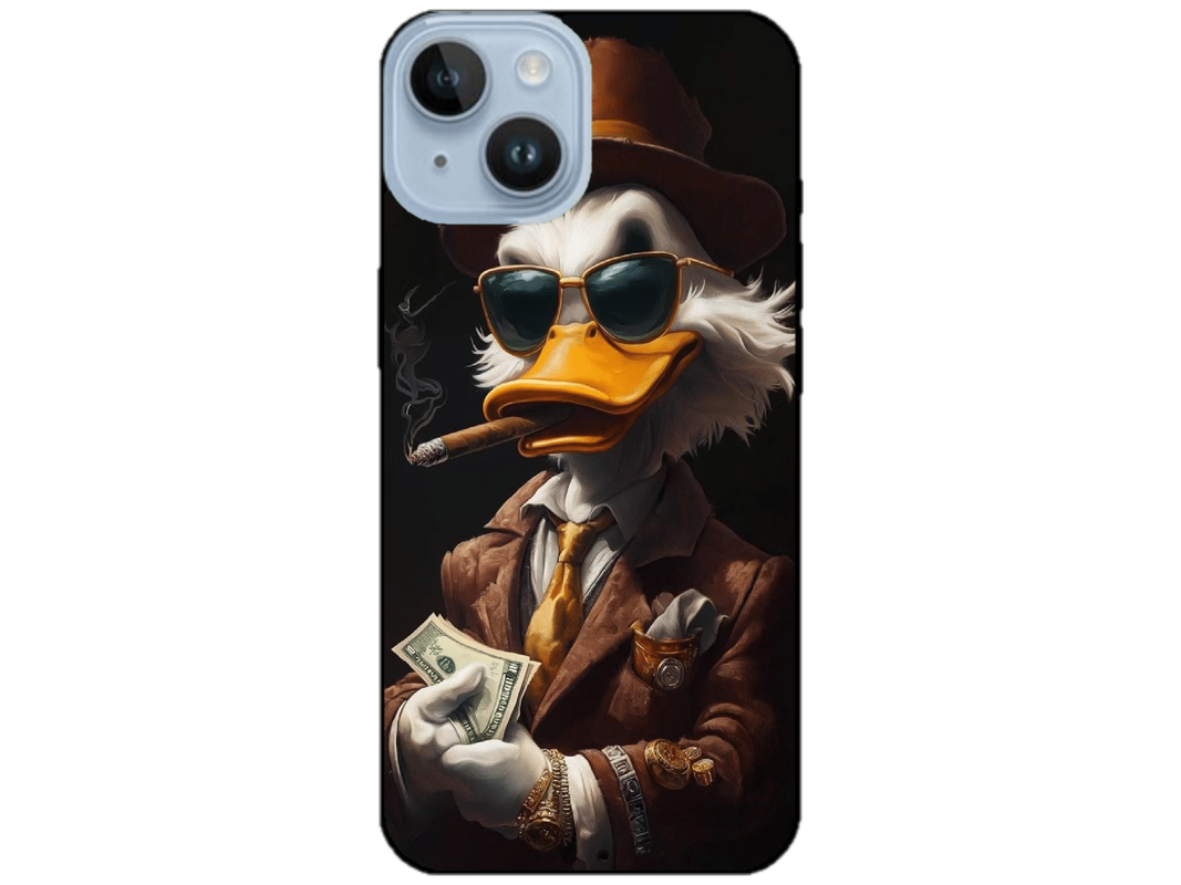 Skin Cool Duck, compatibil cu Apple iPhone 14, M0080