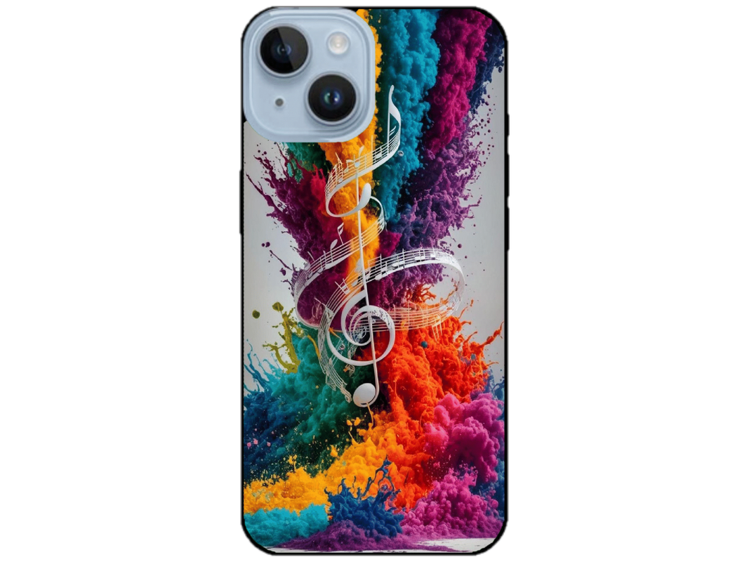 Skin Music Explosion, compatibil cu Apple iPhone 14, M0087