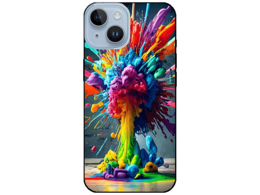Skin Colour Explosion, compatibil cu Apple iPhone 15, M0088