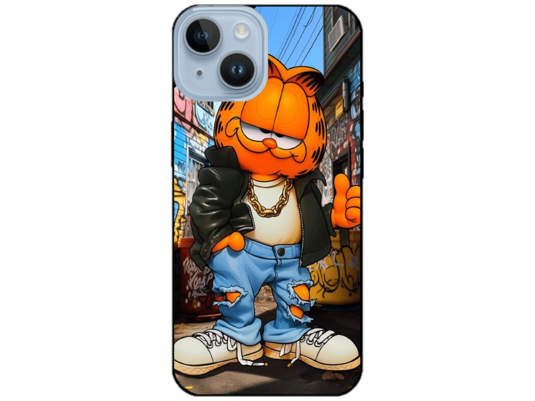Skin Cool Garfield, compatibil cu Apple iPhone 15, M0142