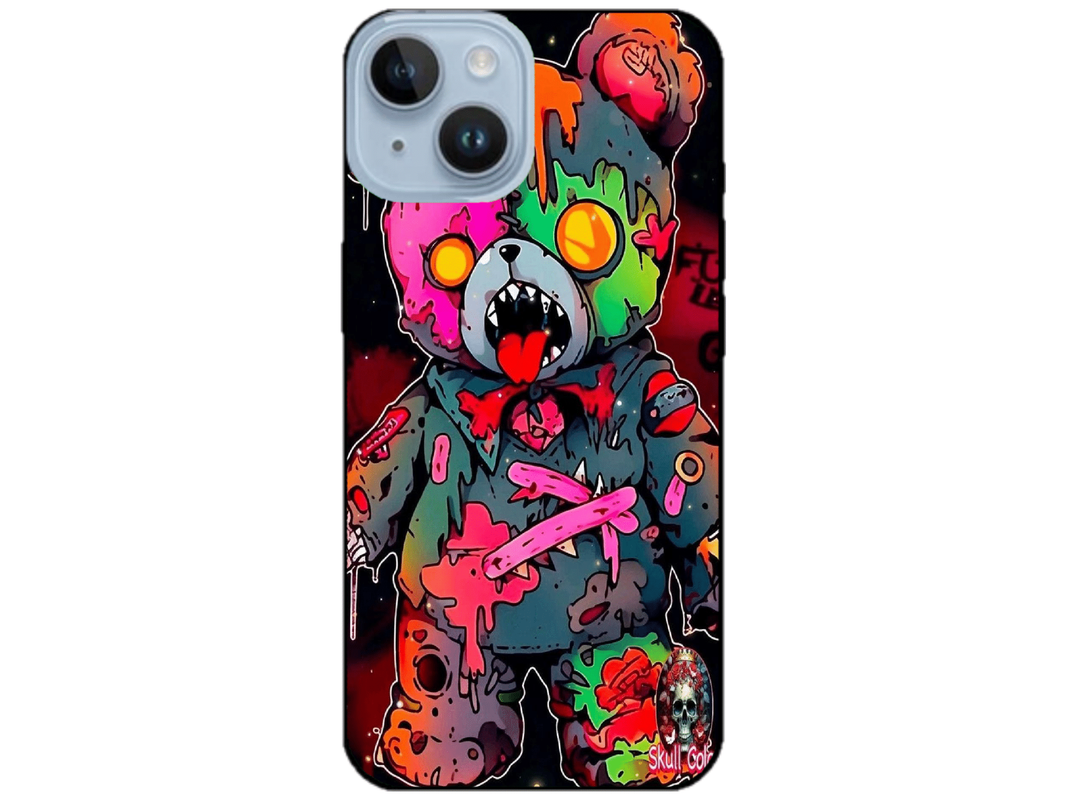 Skin Rainbow Bear 3, compatibil cu Apple iPhone 14, M0161