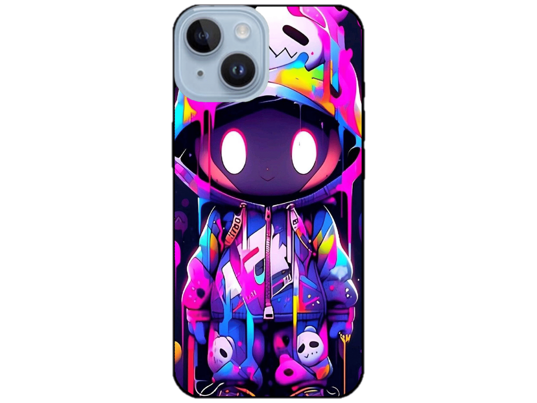 Skin Little Dude 3, compatibil cu Apple iPhone 15, M0181