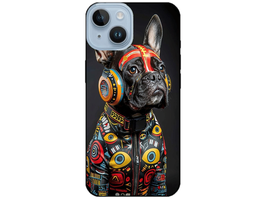 Skin Cool Dog 1, compatibil cu Apple iPhone 15, M0189