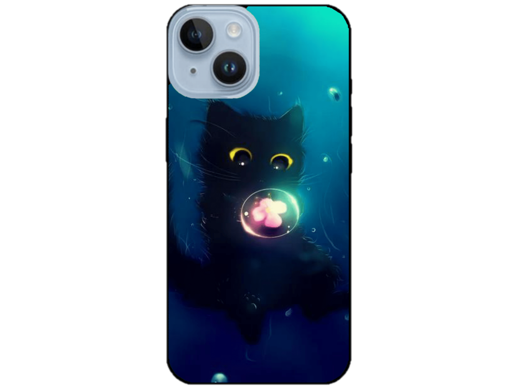 Skin Kitty, compatibil cu Apple iPhone 15, M0202
