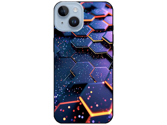 Skin Hexagons 1, compatibil cu Apple iPhone 13 Mini, M0209