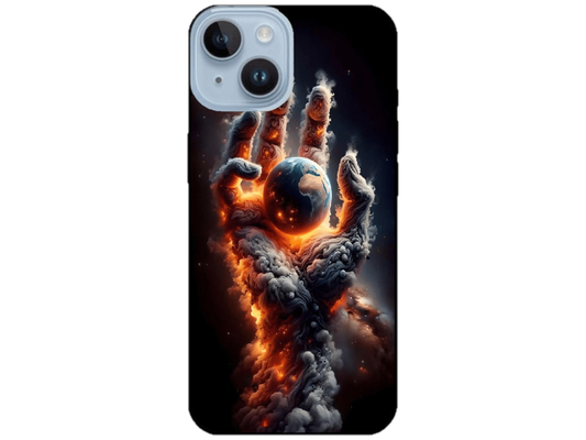 Skin Hand of Earth, compatibil cu Apple iPhone 14 Plus, M0212