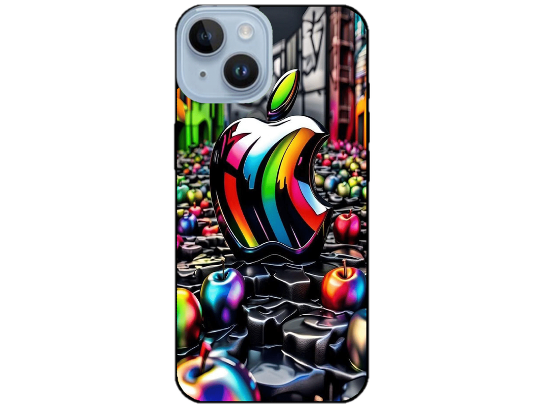 Skin Apple Logo, compatibil cu Apple iPhone 15, M0240