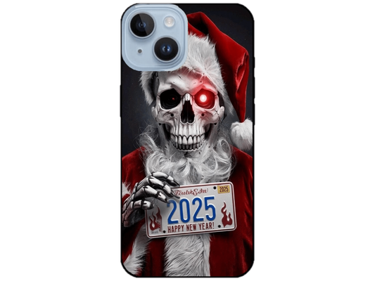 Skin Santa Skull, compatibil cu Apple iPhone 14 Plus, M0247