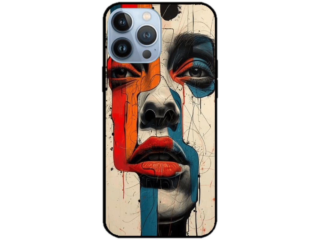 Skin Facepaint, compatibil cu Apple iPhone 14 Pro, M0012