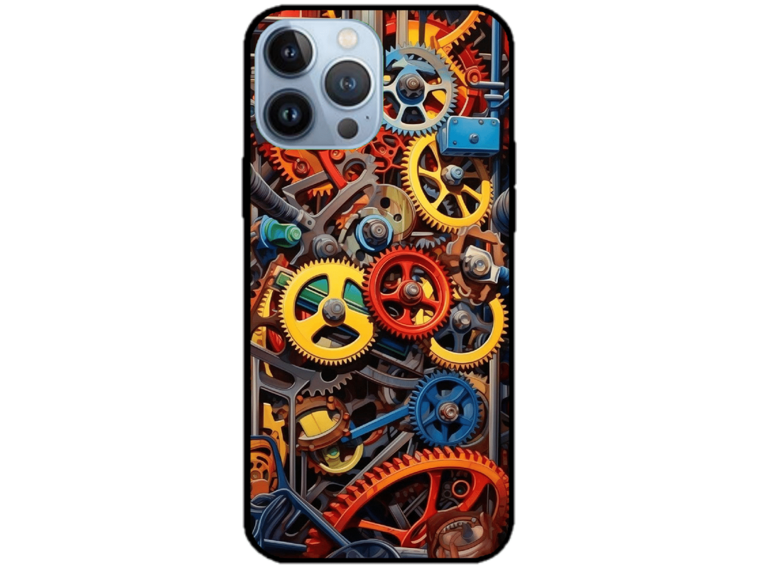 Skin Gears, compatibil cu Apple iPhone 14 Pro, M0013