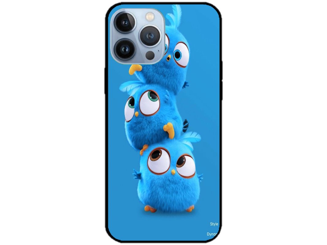 Skin Blue Bird, compatibil cu Apple iPhone 14 Pro, M0014