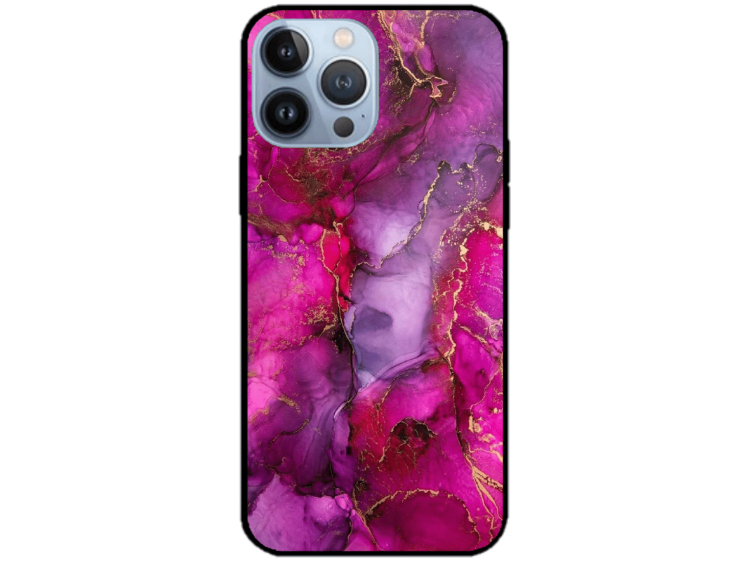 Skin Pink Marble, compatibil cu Apple iPhone 14 Pro Max, M0043