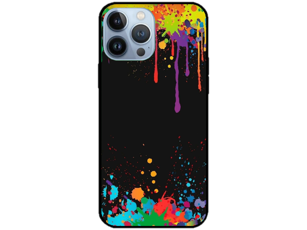 Skin Paint Drops, compatibil cu Apple iPhone 14 Pro, M0047