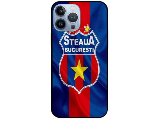 Skin Steaua Bucuresti, compatibil cu Apple iPhone 14 Pro, M0057