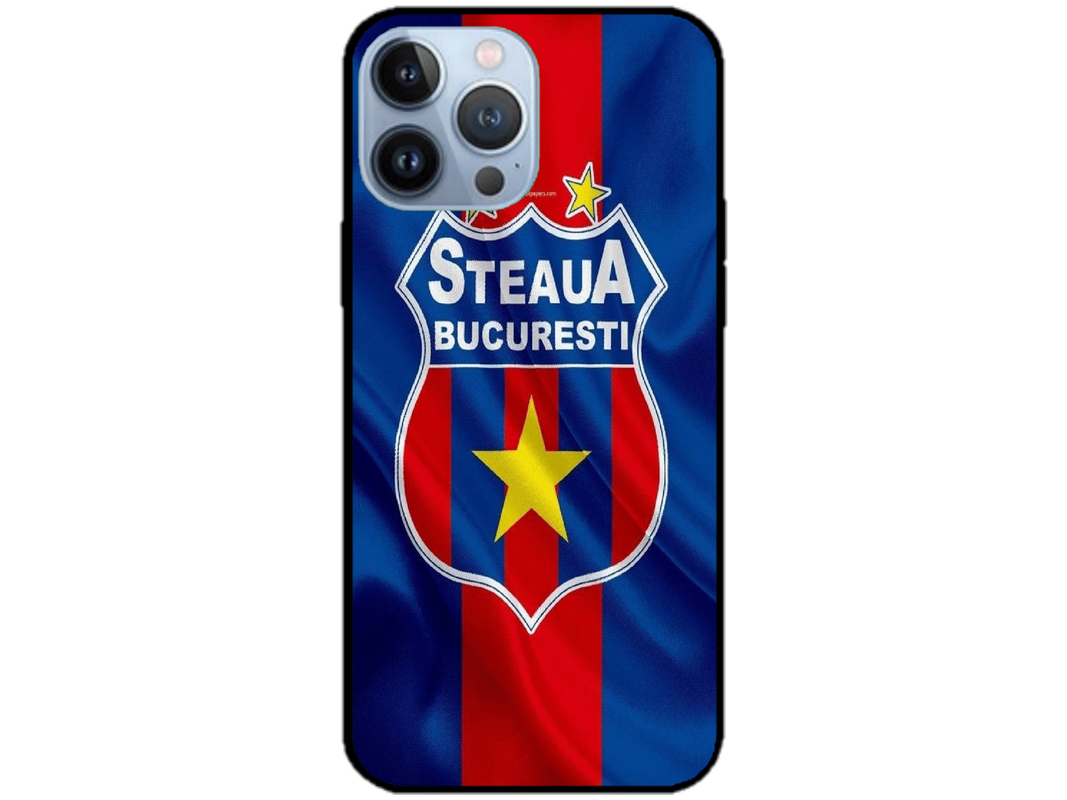 Skin Steaua Bucuresti, compatibil cu Apple iPhone 14 Pro Max, M0057