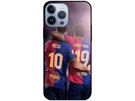 Skin Messi si Yamal, compatibil cu Apple iPhone 14 Pro Max, M0074