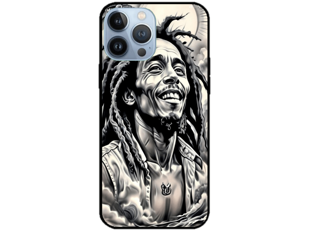 Skin Bob Marley, compatibil cu Apple iPhone 14 Pro, M0091
