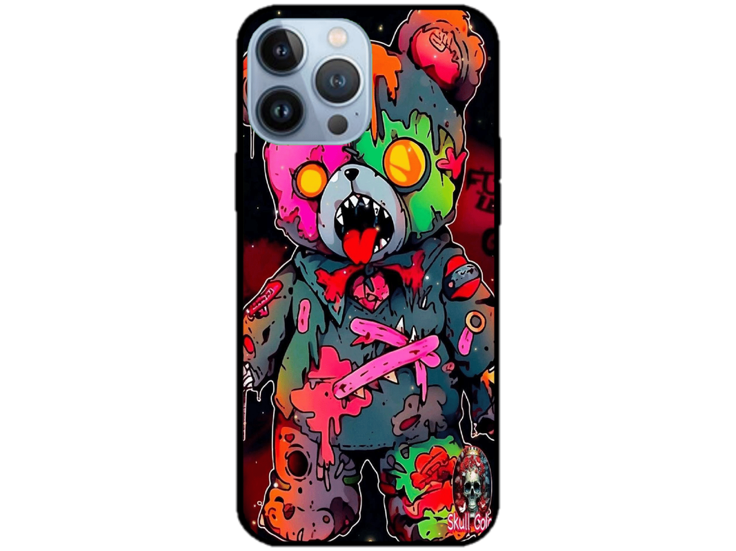 Skin Rainbow Bear 3, compatibil cu Apple iPhone 14 Pro Max, M0161