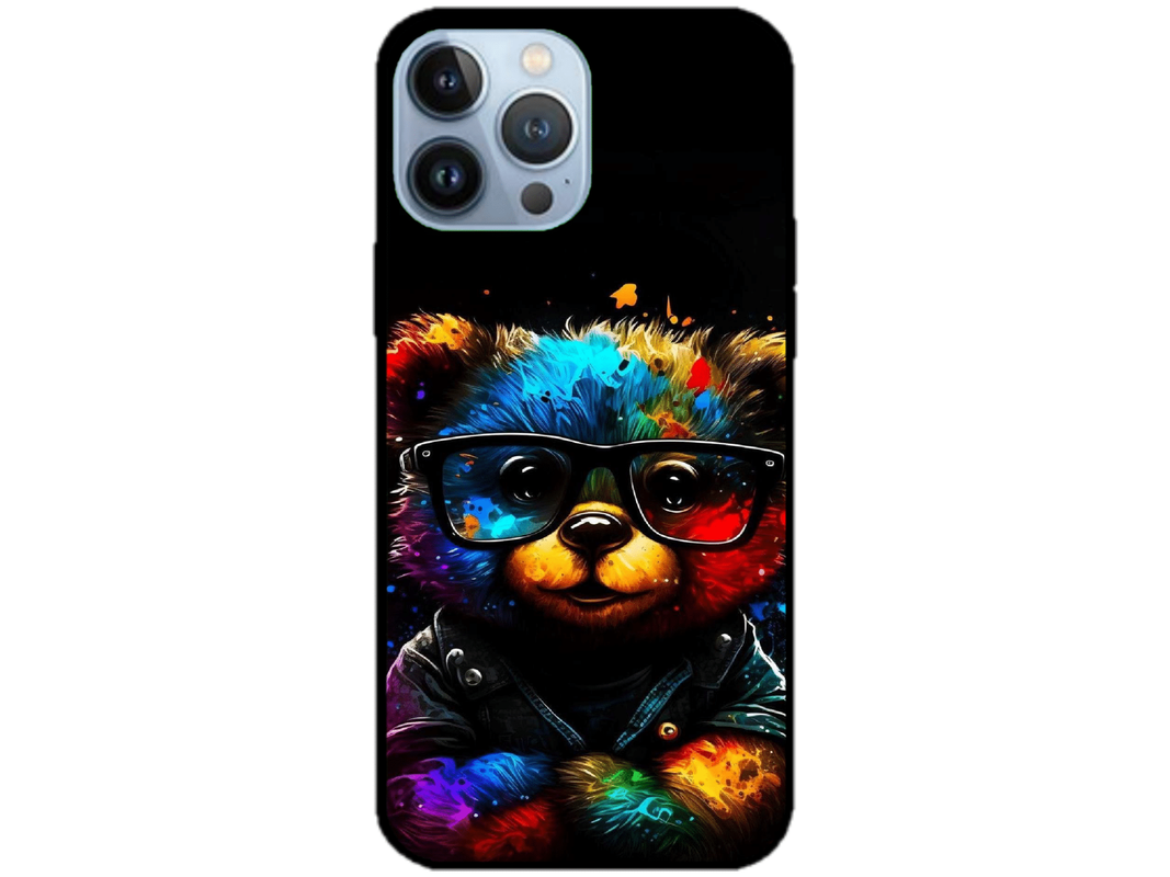 Skin Rainbow Bear 4, compatibil cu Apple iPhone 14 Pro Max, M0167
