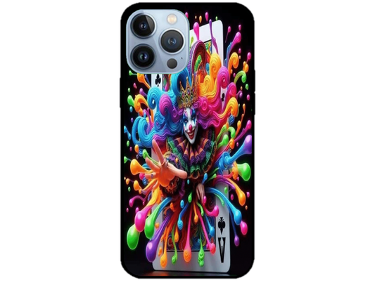 Skin Joker Card, compatibil cu Apple iPhone 14 Pro, M0176