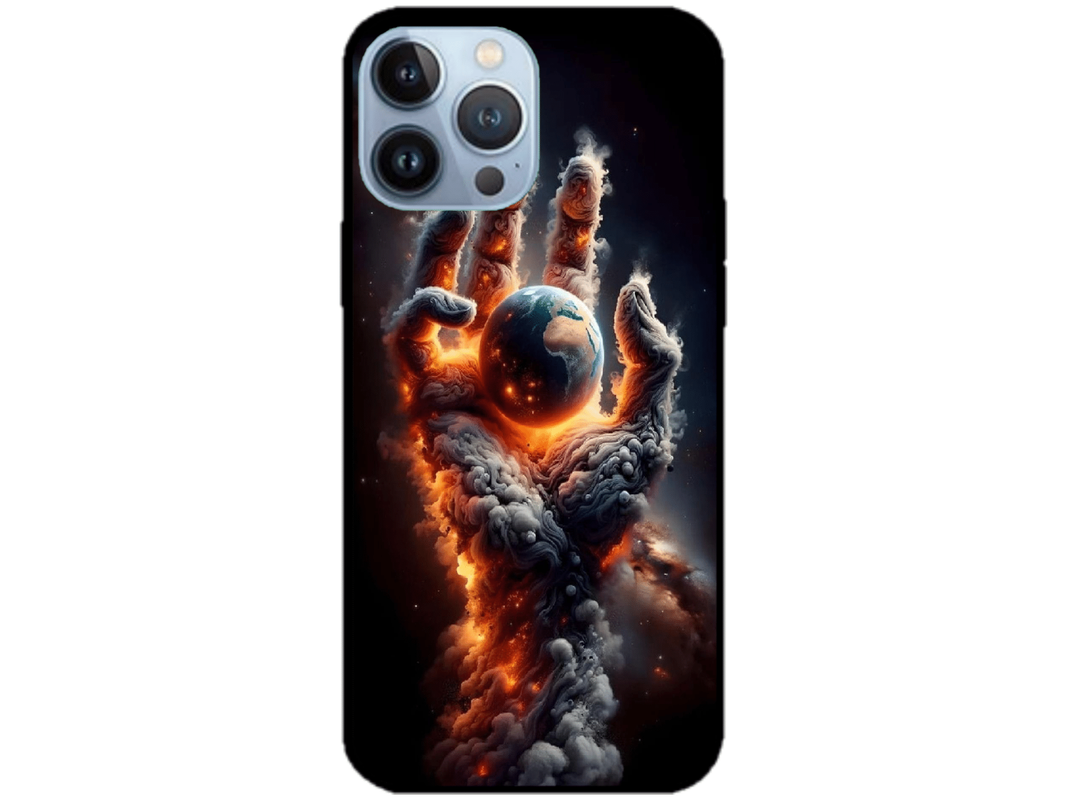 Skin Hand of Earth, compatibil cu Apple iPhone 14 Pro Max, M0212