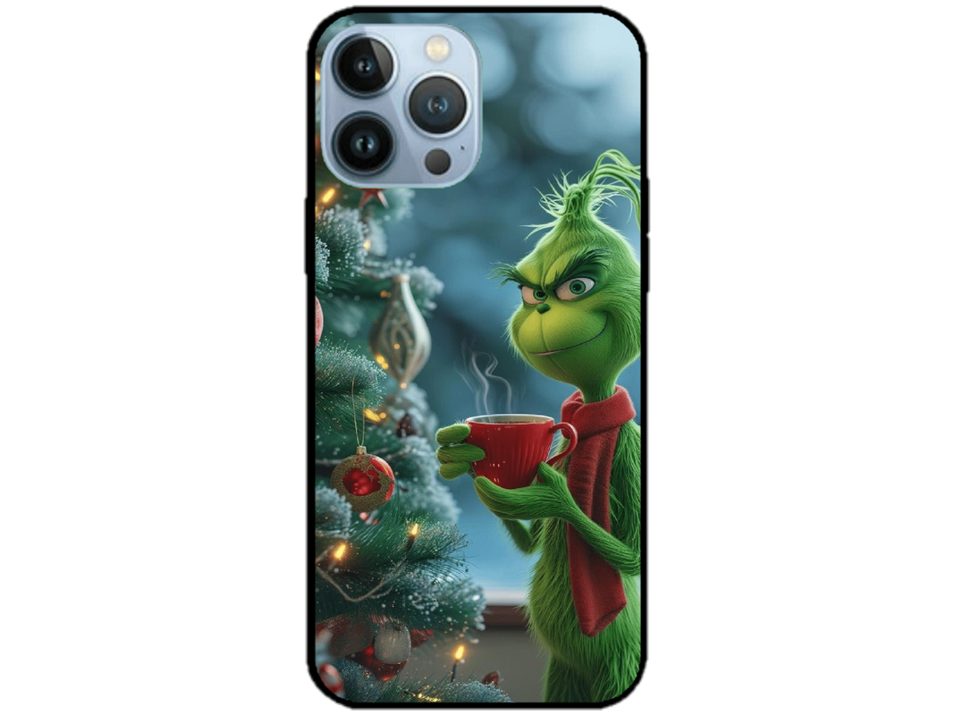 Skin Grinch, compatibil cu Apple iPhone 14 Pro Max, M0222