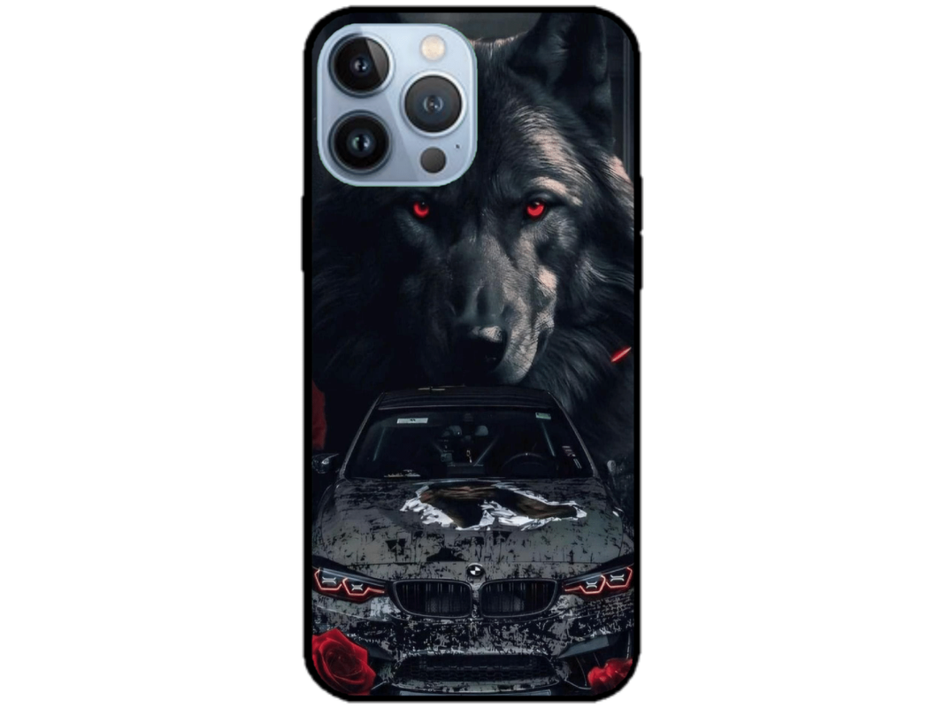 Skin Wolf, compatibil cu Apple iPhone 14 Pro, M0245